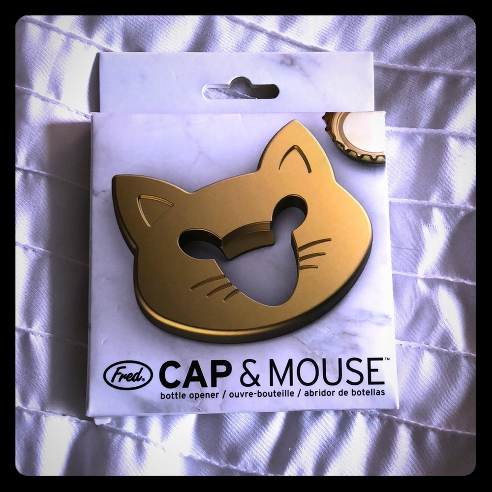 Cap & Mouse Bottle Opener